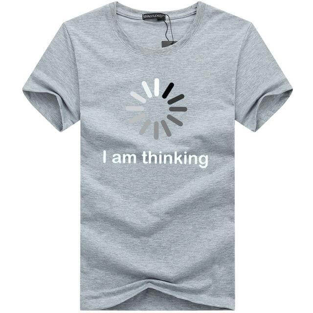 I am thinking Funny Tshirt - Image 7