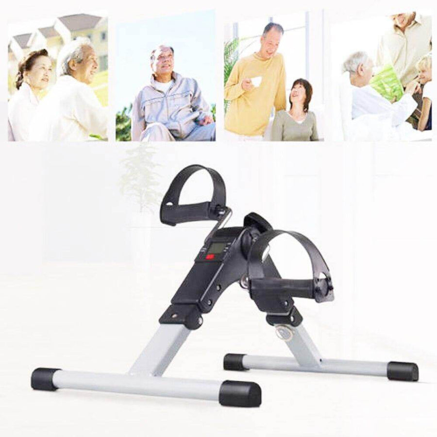 Portable Folding Indoor Exercise Bike - Image 1