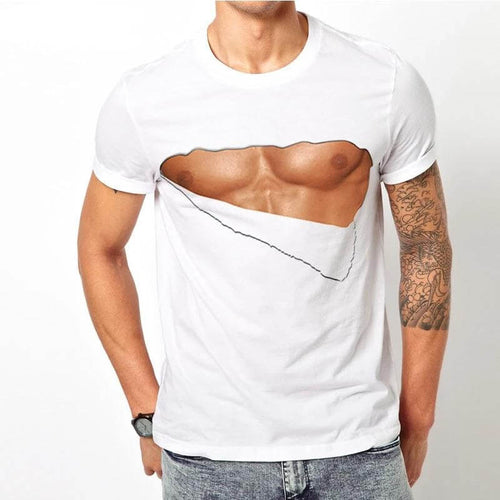 Chest Muscle Hip Hop Tshirt - Image 0