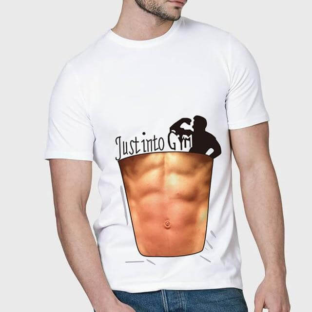 Chest Muscle Hip Hop Tshirt - Image 1