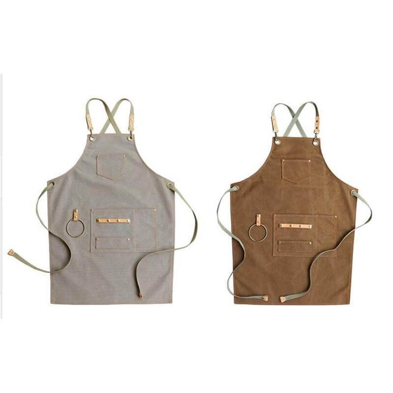 Vintage Leather Chef Apron - Image 1