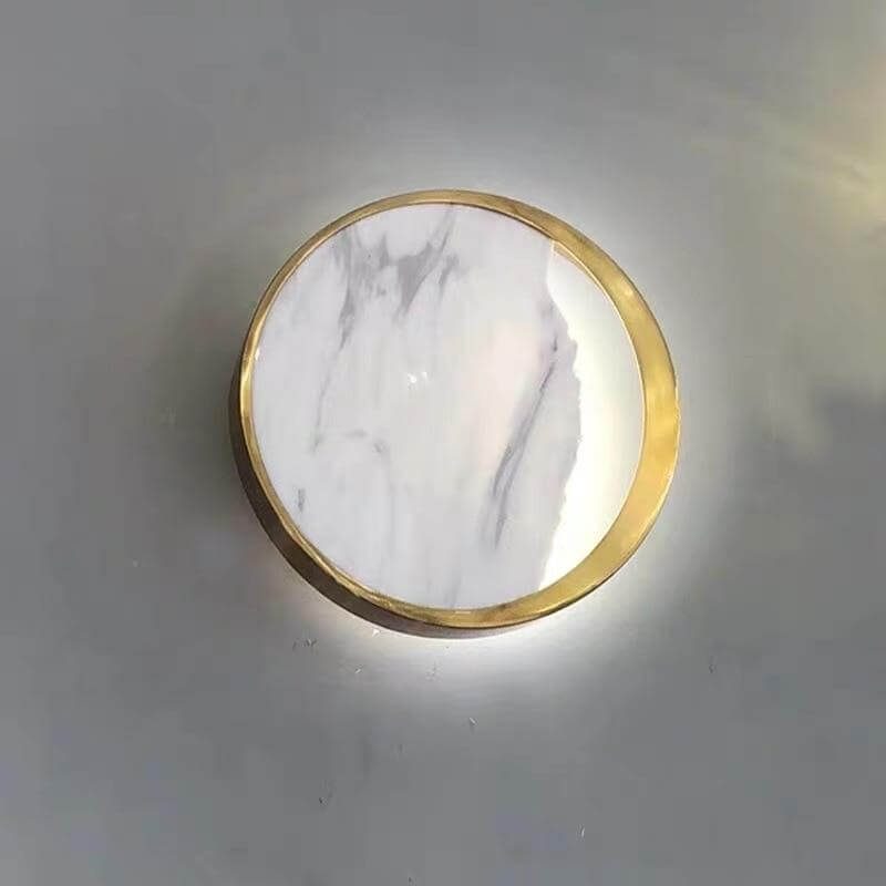 Waning Gibbous Moon Led Marble Wall Lamp - Image 9