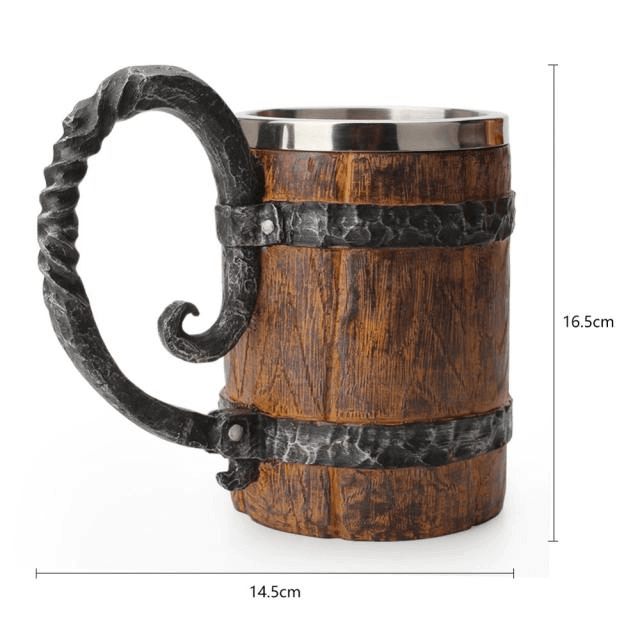 Ancient Skull Stainless Steel Mug - Image 7