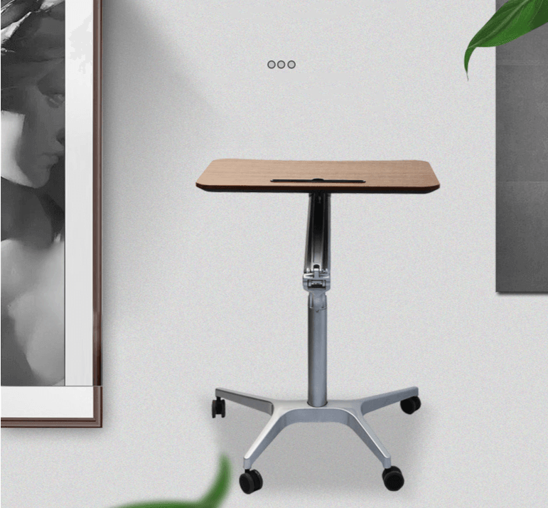 Modern Japanese Movable Adjustable Sit/Stand Desk - Image 7