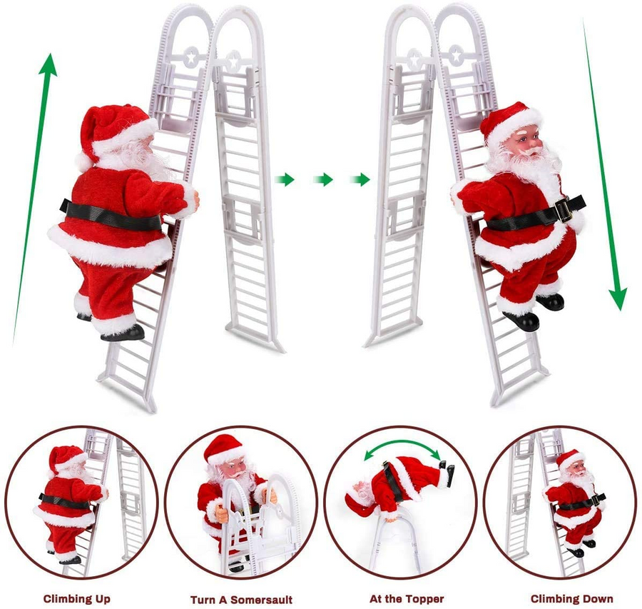 Electric Christmas Santa Claus Decor Toys - Image 6