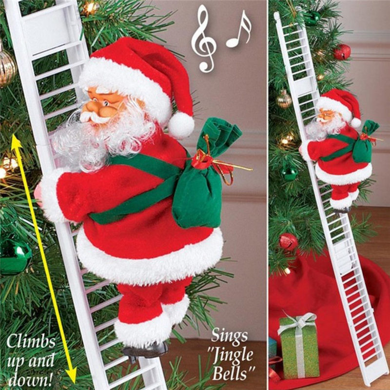 Electric Christmas Santa Claus Decor Toys - Image 2