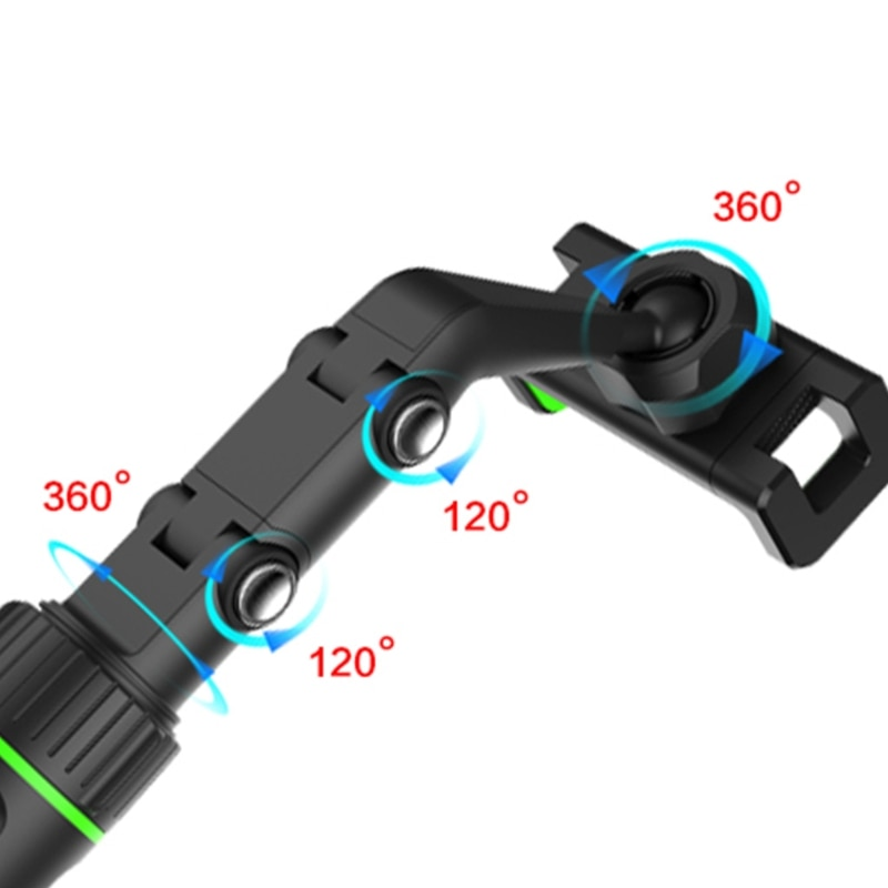 360 Rotatable Rear-View Mirror Phone Holder - Image 1