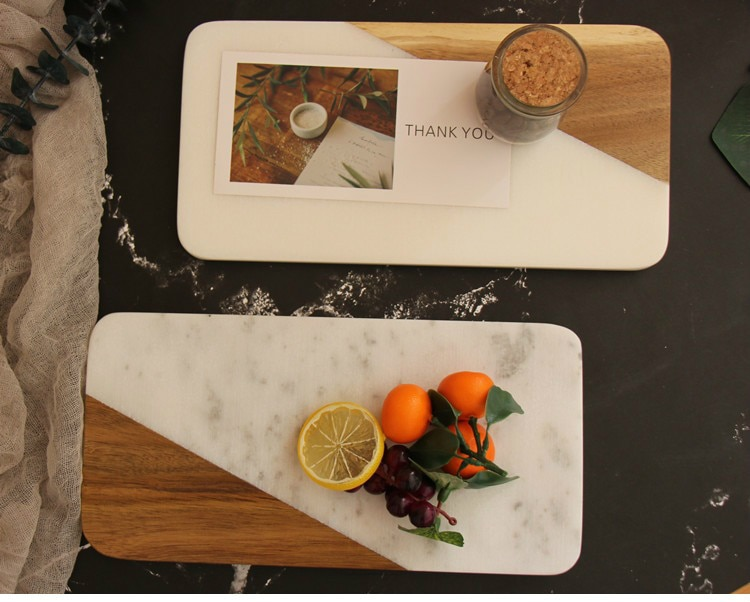 Nordic Simple Marble Serving Tray - Image 4