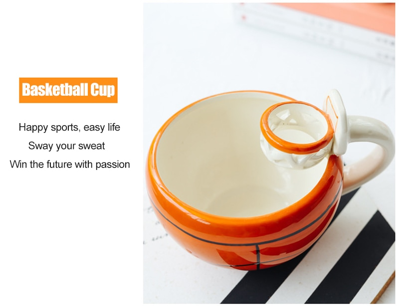 Creative Ceramic Sport Coffee Cups - Image 1