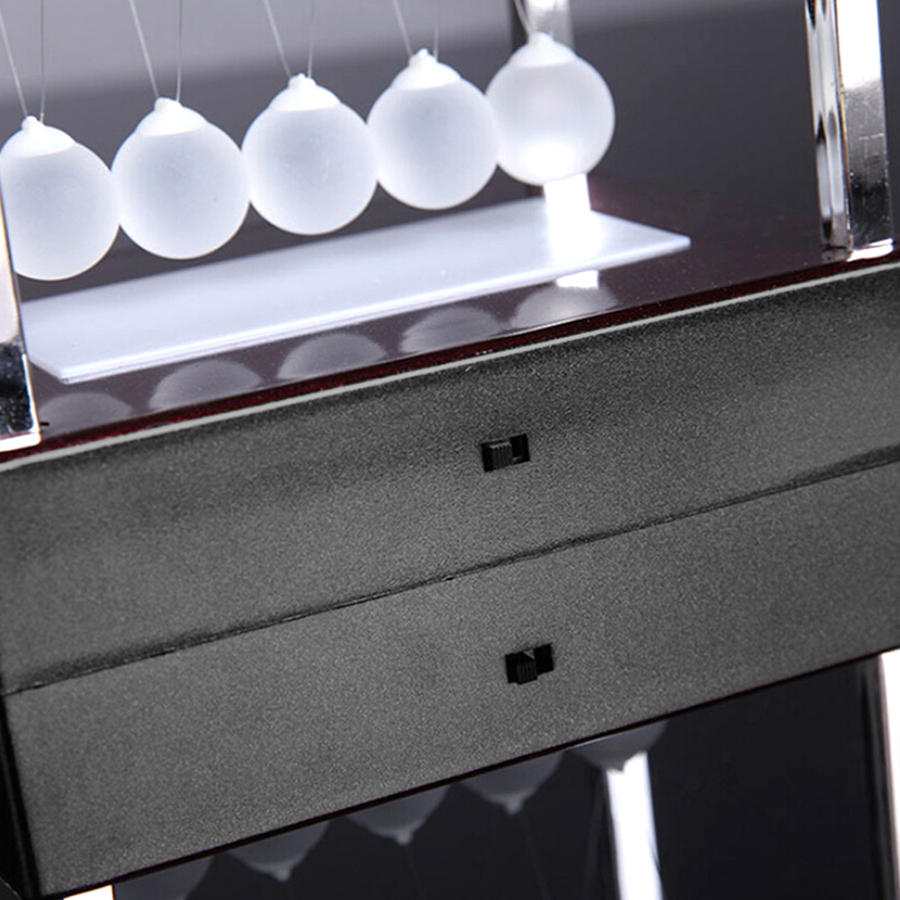Newtons Cradle Led Colorful Science Toy - Image 2