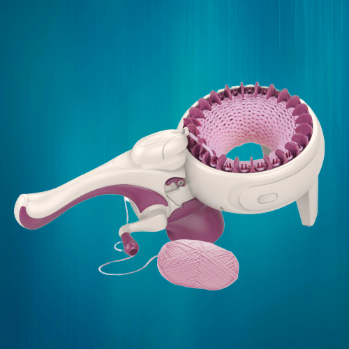 Educational Rotating Double Knitting Machine Toy - Image 0