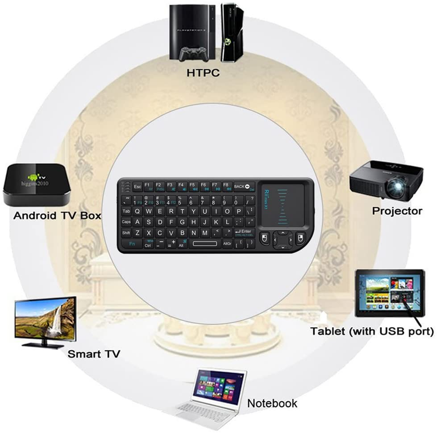 Wireless Universal Mini Keyboard Touchpad - Image 7