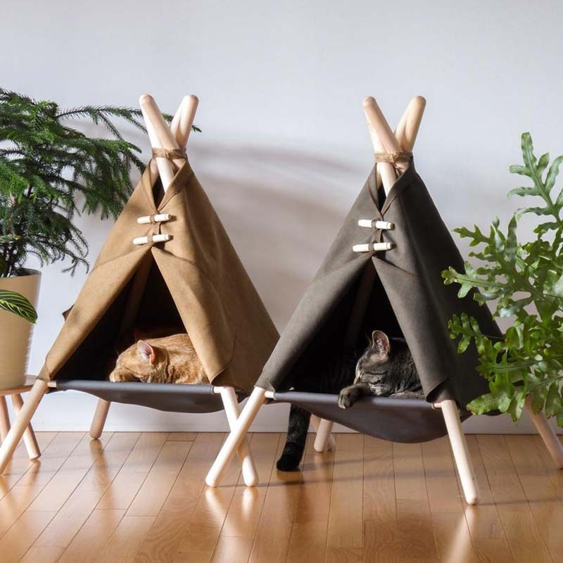 Portable Cute Pet Bed Tent - Image 0