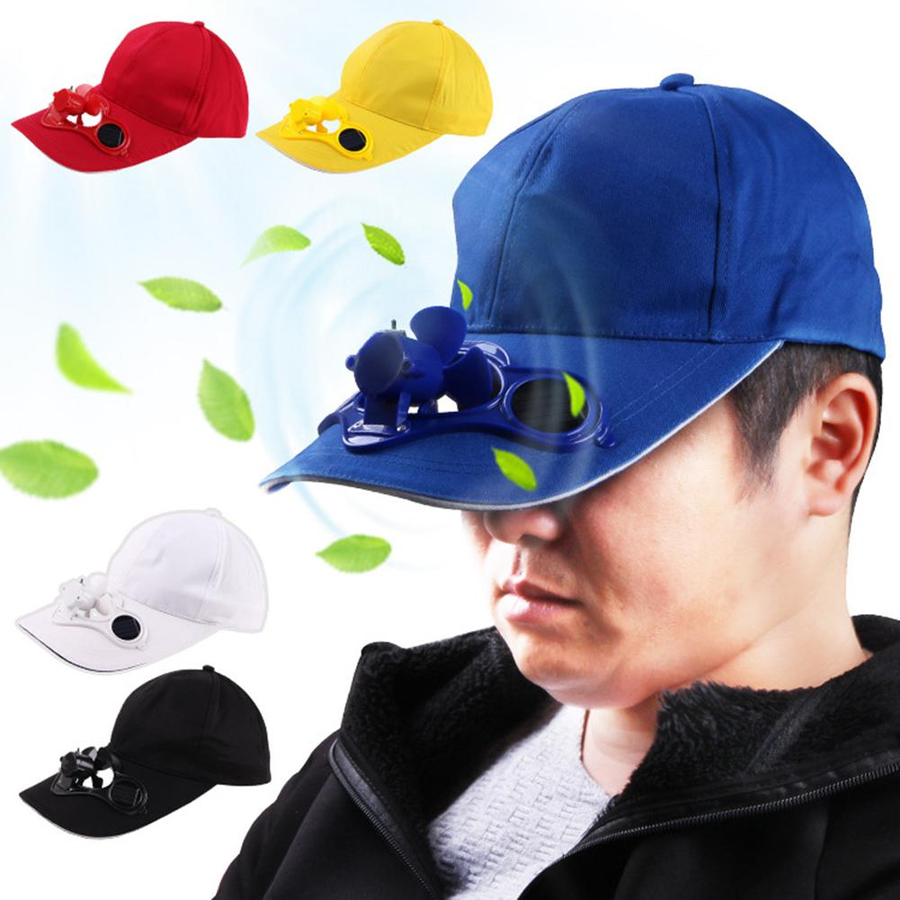 Solar Fan Summer Outdoor Baseball Hat - Image 3