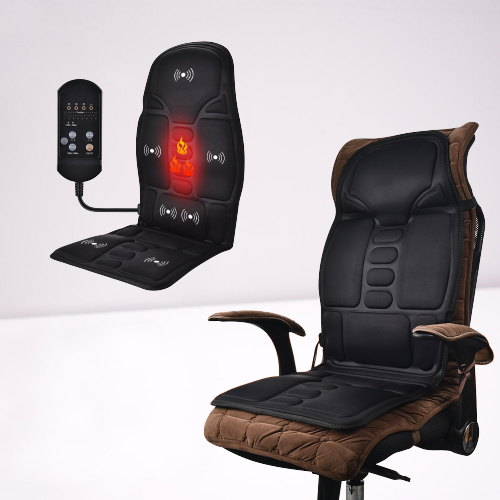 Electric Heated Car Massage Seat Cushion - Image 0
