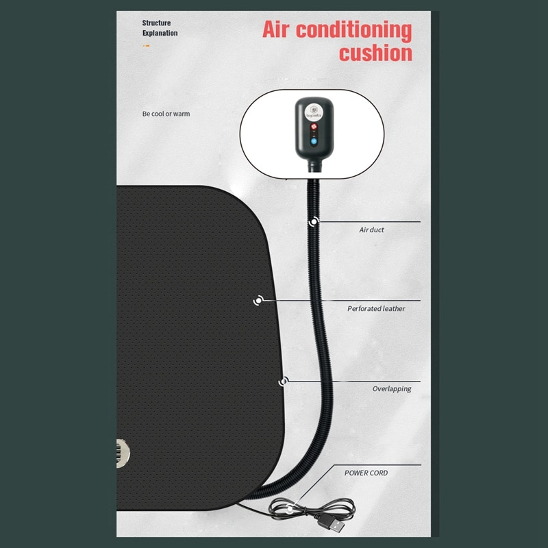 Car Fast Cooling Seat Cushion - Image 6