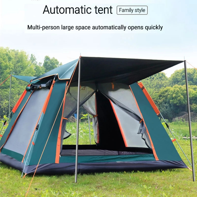 Quick Opening Large Capacity Camping Tent - Image 1