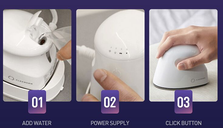 Mini Portable Powerful Steam Iron - Image 10