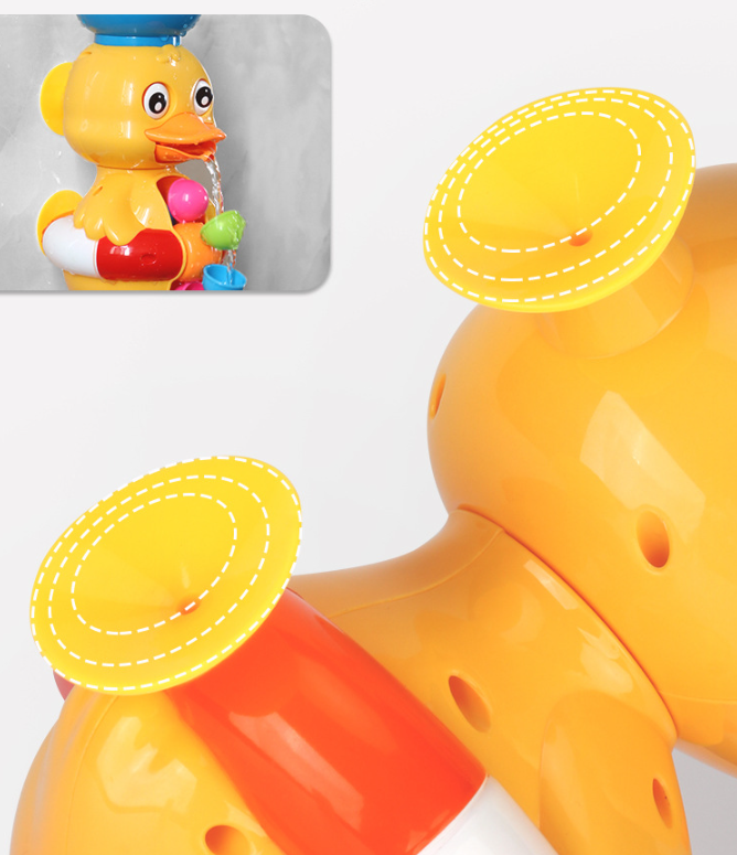 Duck Waterwheel Baby Bath Toy - Image 9