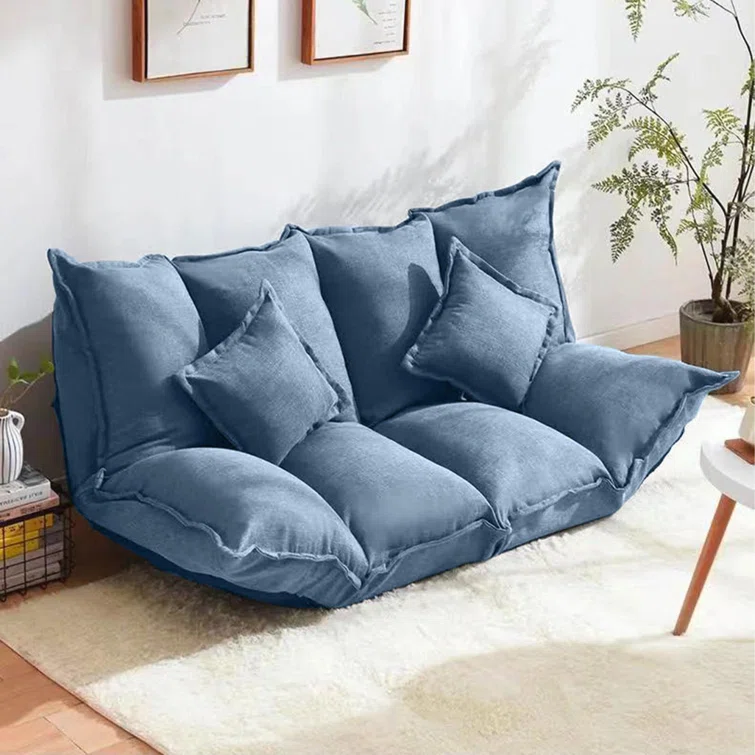 Modern Floor Reclining Japanese Futon Sofa Bed - Image 11