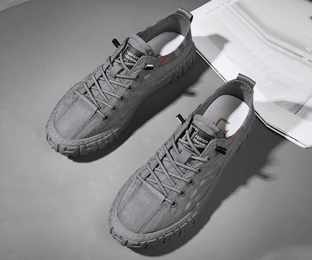 Handmade Outdoor Casual Men Sneakers - Image 4