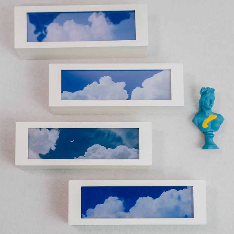LED Cloudy Sky Rechargeable Night Lamp - Image 11
