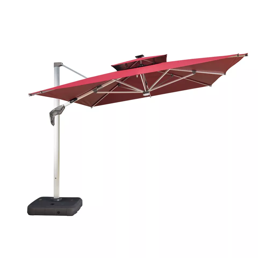 Windproof LED Adjustable Outdoor Umbrella - Image 7