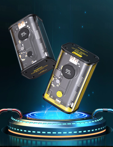 Digital Display Transparent Power Bank - Image 3