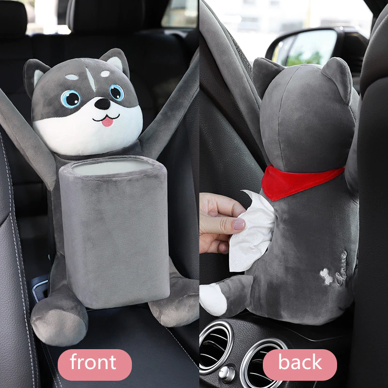 Cute Cartoon Animals Car Tissue Box - Image 5
