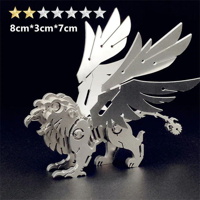 3D Lion Puzzle Toy Kit - Image 5