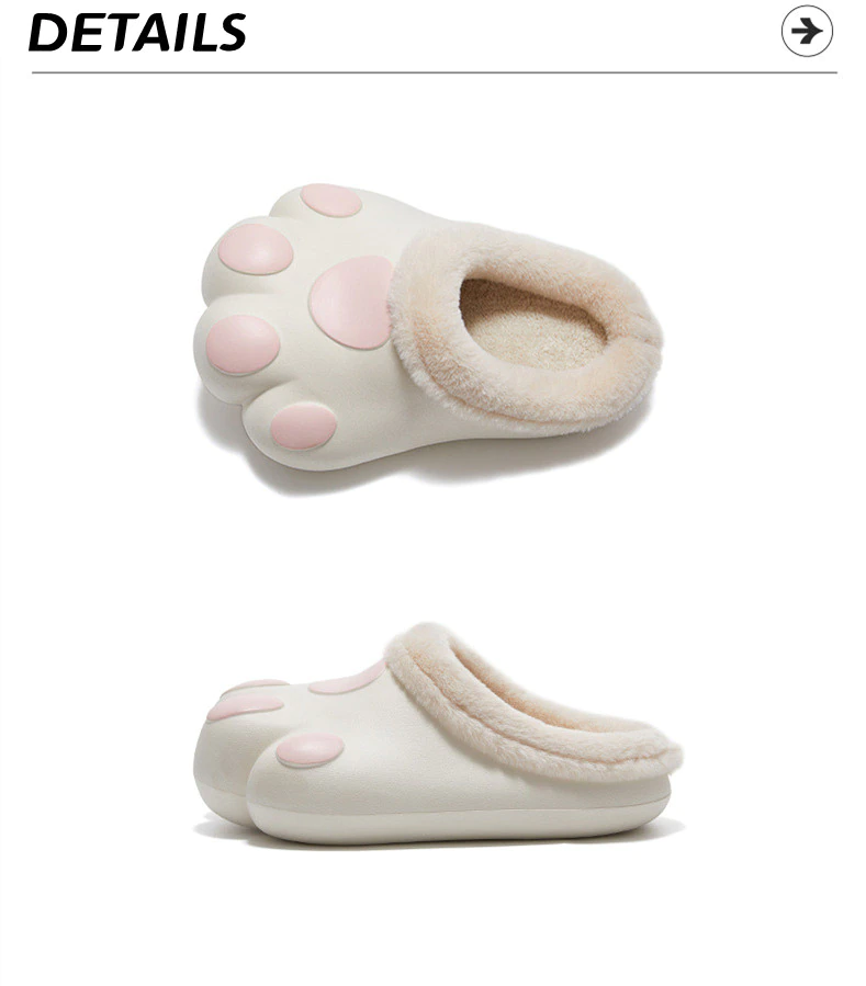 Big Cat Claws Warm Slippers - Image 9