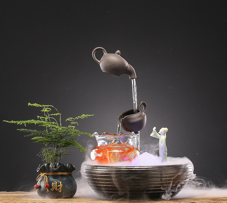 Luxury Waterfall Incense Burner Aromatherapy Mini Fountain - Image 7