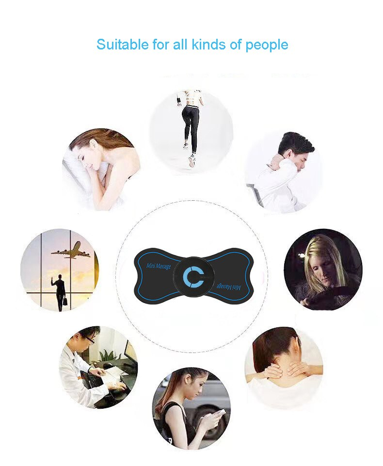 Mini Electric Body Neck Relief Massager - Image 7