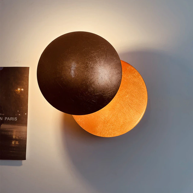 Elegant Lunar Eclipse Wall Lamp - Image 7