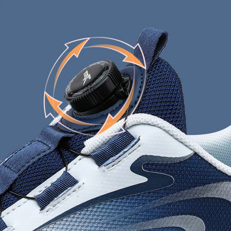 Creative Automatic Lace Up Breathable Shoes - Image 2