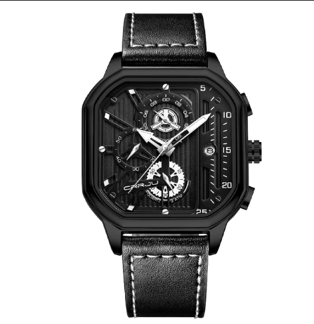 Wavefront Timely Square Waterproof Watch - Image 6