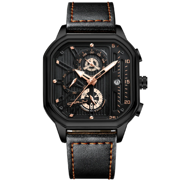 Wavefront Timely Square Waterproof Watch - Image 8
