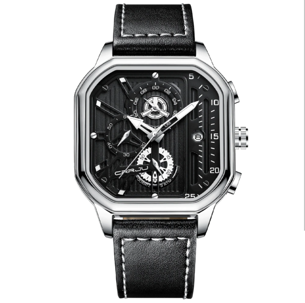 Wavefront Timely Square Waterproof Watch - Image 10