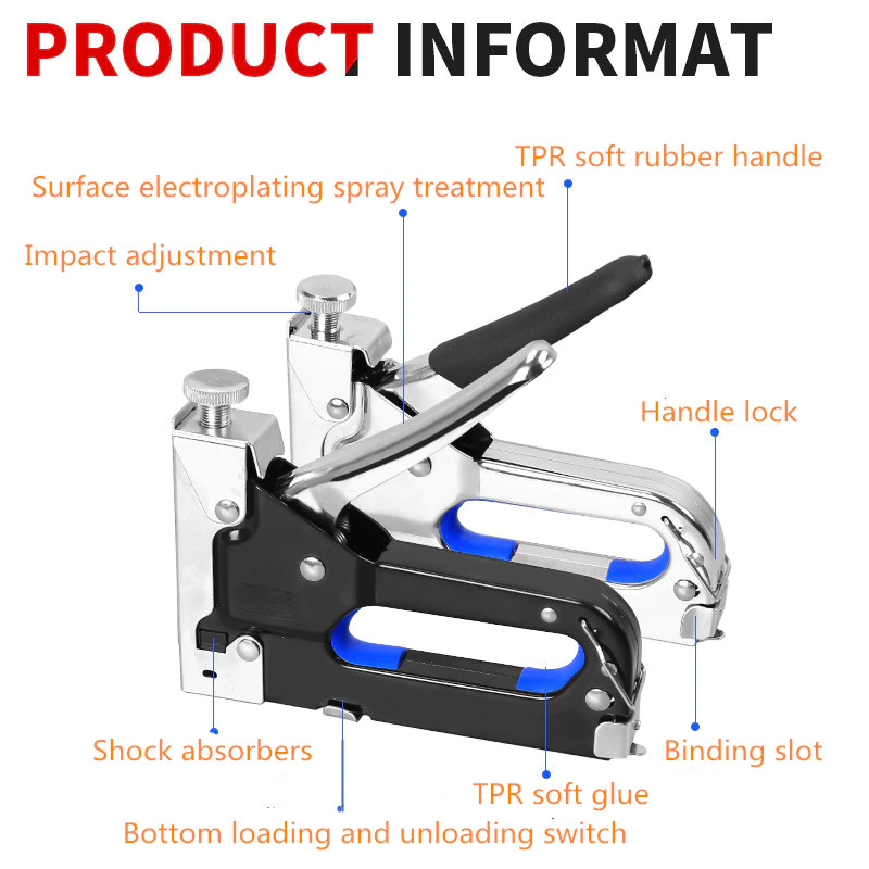 Portable Manual Rapid Clipper Stapler - Image 6