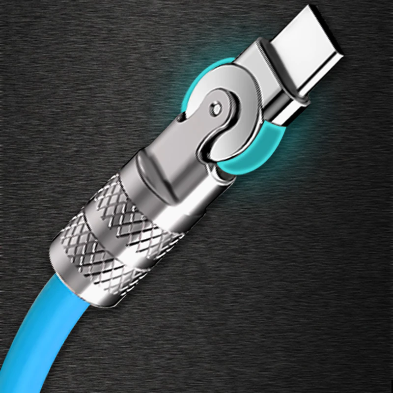 Cord Master Phone Fast Charging Rotatable Cable - Image 1