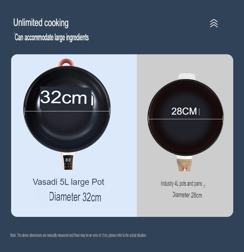 Easy Cooker Simple Electric Frying Pan - Image 4