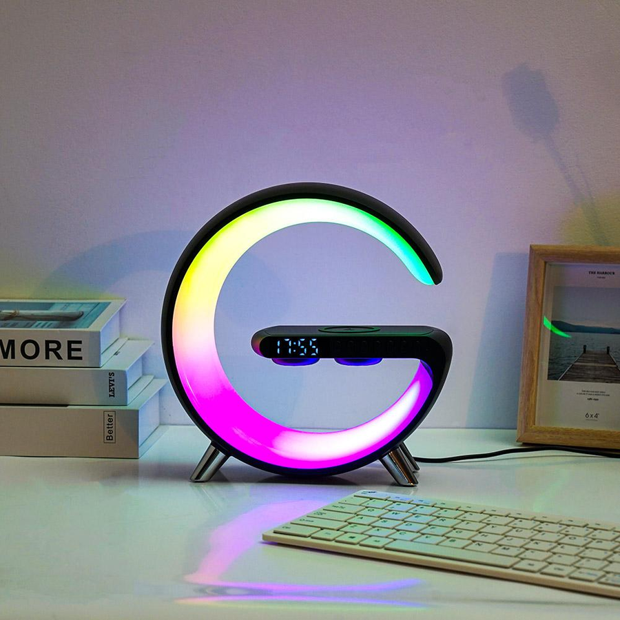 Smart Aurora Wireless Charger Bluetooth Speaker - Image 6