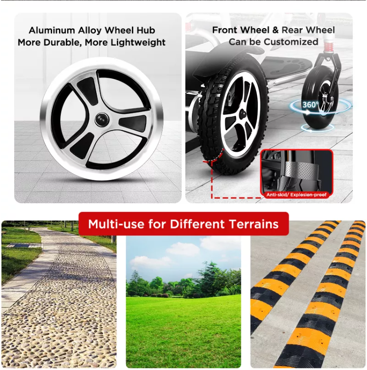Smart Move Remote Control Foldable Electric Wheelchair - Image 6