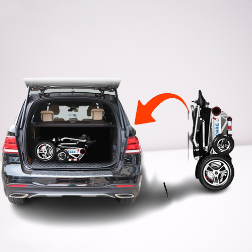 Smart Move Remote Control Foldable Electric Wheelchair - Image 3