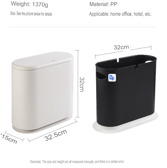 Waste Wise Double Compartment Trash Can - Image 3