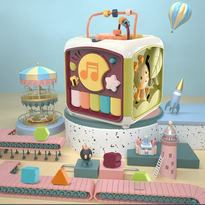 Mind Cube Multifunctional Baby Educational Toys - Image 2