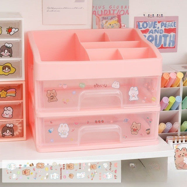 Tidy Tower Desk Organizer Storage Box - Image 12