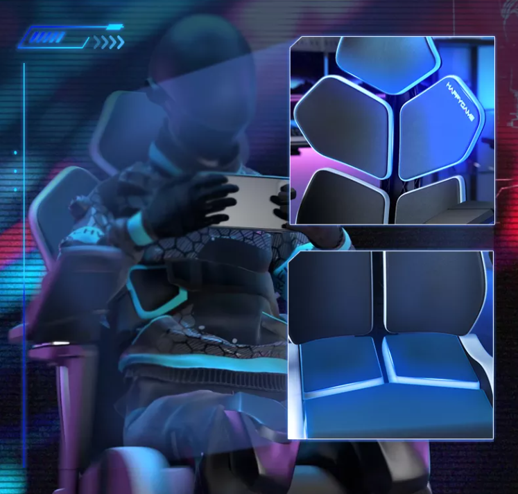 5D Pro-Gamer Adjustable Gaming Chair - Image 5
