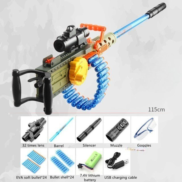 Action Assault Sniper Soft Bullet Toy Machine Gun - Image 9