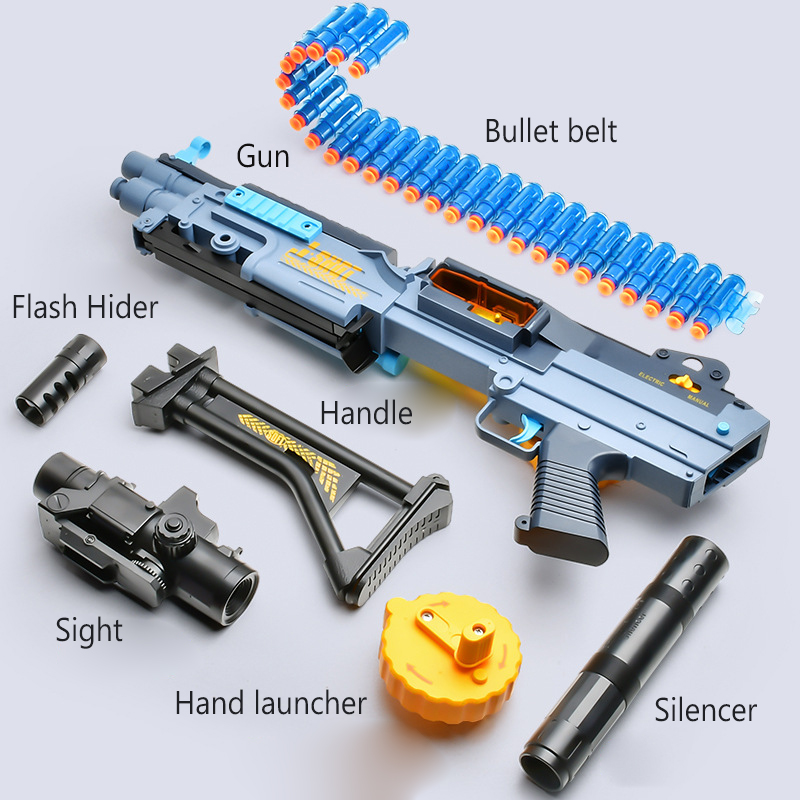 Action Assault Sniper Soft Bullet Toy Machine Gun - Image 6